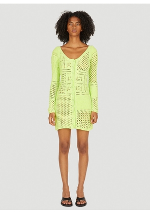 Eytys Faye Dress - Woman Dresses Green Xxs - Xs