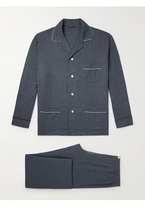 Thom Sweeney - Cotton-Twill Pyjama Set - Men - Blue - S