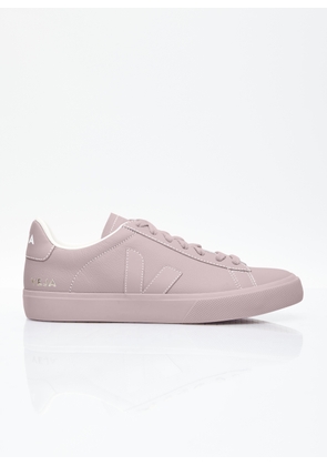 Veja Campo Chromefree Leather Sneakers - Woman Sneakers Lilac Eu - 39