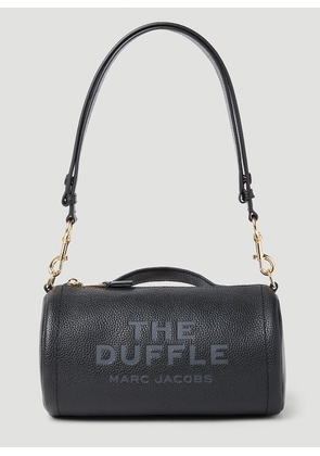 Marc Jacobs Duffle Leather Shoulder Bag - Woman Shoulder Bags Black One Size