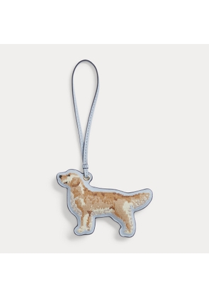 Embroidered Golden Retriever Charm