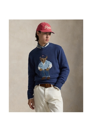 Polo Bear Linen-Cotton Jumper