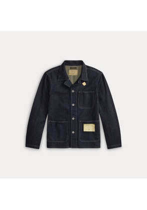 Limited-Edition Indigo Herringbone Shirt