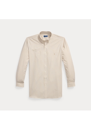 Big & Tall - Gingham Stretch Poplin Shirt