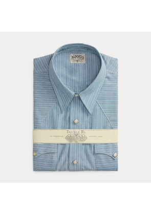Slim Fit Striped Western Shirt