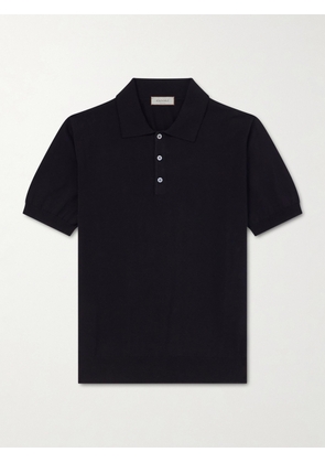 Canali - Cotton Polo Shirt - Men - Black - IT 46