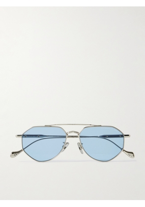 Cutler and Gross - The Great Frog Lynott Aviator-Style Titanium Sunglasses - Men - Silver
