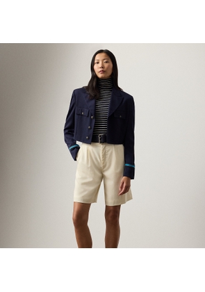 Minetta Wool Gabardine Short