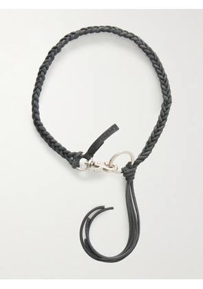 Our Legacy - Ladon Braided Suede Keychain - Men - Black