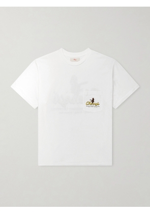 Cherry Los Angeles - Outfitter Printed Cotton-Jersey T-Shirt - Men - White - XS