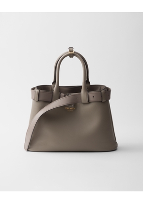 Prada Buckle small leather handbag with belt