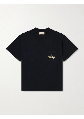 Cherry Los Angeles - Outfitter Printed Cotton-Jersey T-Shirt - Men - Black - XS