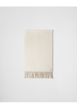 Silk and cashmere scarf