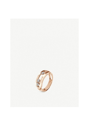 Messika Classic Move 18ct Rose-Gold and Diamond Ring