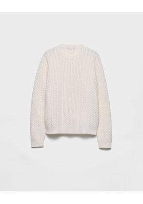 Wool crew-neck sweater