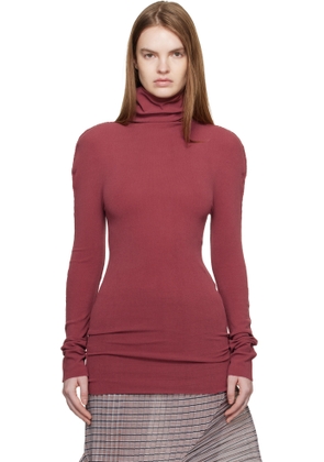ISSEY MIYAKE Brown December Cotton Baguette Turtleneck
