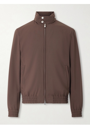 Brunello Cucinelli - Shell Hooded Harrington Jacket - Men - Brown - IT 46