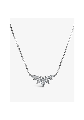Womens Carat London Tulisa Sterling-Silver and Cubic Zirconia Necklace