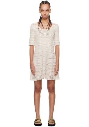 Isabel Marant Etoile Off-White Jumi Minidress
