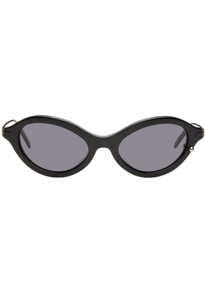 Justine Clenquet SSENSE Exclusive Black Neve Sunglasses