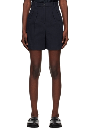 A.P.C. Navy Nola Shorts