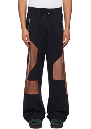 Dries Van Noten Navy Loose Sweatpants