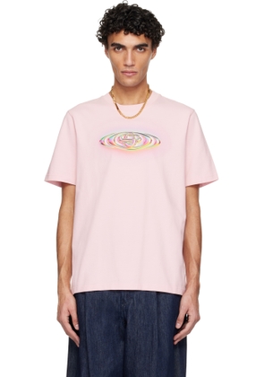 Casablanca Pink Glass Logo Classic T-shirt