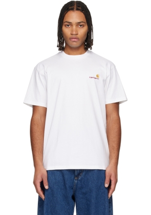 Carhartt Work In Progress White S/S American Script T-shirt