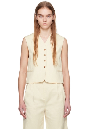 Loulou de Saison Off-White Iba Vest