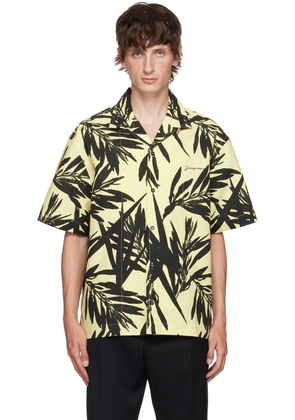 JACQUEMUS Black & Yellow La Casa 'La chemise Jean' Shirt