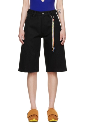 Marshall Columbia SSENSE Exclusive Black Denim Shorts