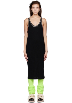 doublet Black Rib Minidress