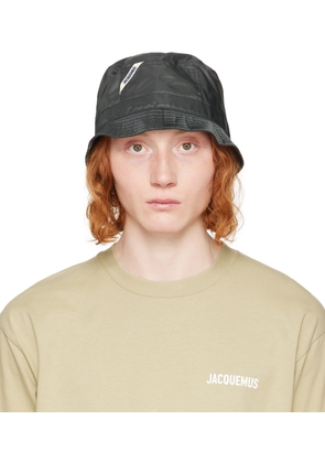 JACQUEMUS Black Le Chouchou 'Le Bob Ovalie' Bucket Hat