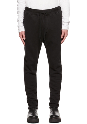 Greg Lauren Black New Sweat Lounge Pants