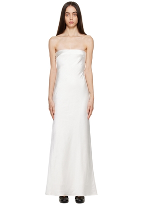 THIRD FORM White Tie Back Maxi Dress