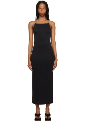 THIRD FORM Black Mode Midi Dress