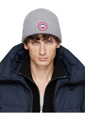 Canada Goose Gray Rib Beanie