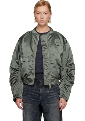Canada Goose Green Jade Down Bomber Jacket
