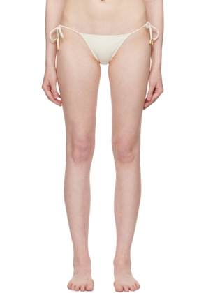 ERES Off-White Exquise Bikini Bottom