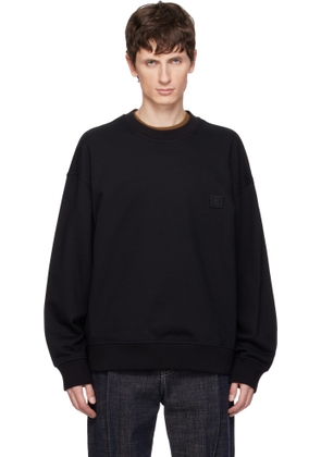 WOOYOUNGMI Black City Graphic Sweatshirt