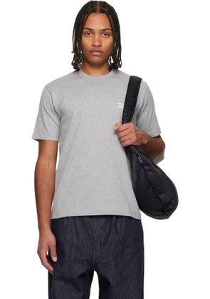 Comme des Garçons Homme Gray Cotton Jersey Garment Print T-shirt