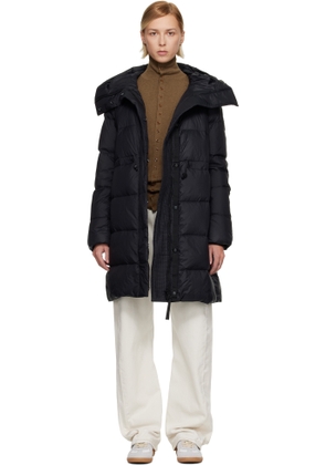 Canada Goose Black 'Tonal Label' Montgomery Down Coat