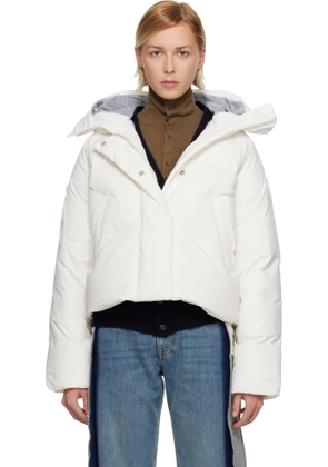 Canada Goose White Chilliwack Down Jacket