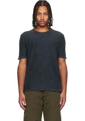 CASEY CASEY Navy Overdyed T-shirt