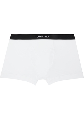 TOM FORD White Cotton Boxer Briefs