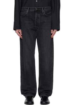 Acne Studios Black Loose-Fit 1999M Jeans