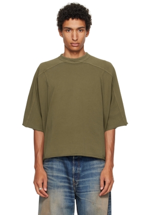 Entire Studios Khaki Heavy Dart T-shirt