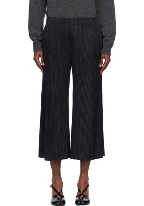 PLEATS PLEASE ISSEY MIYAKE Black Thicker 1 Trousers