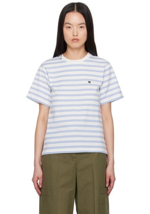 Weekend Max Mara Blue & White Satrapo T-shirt