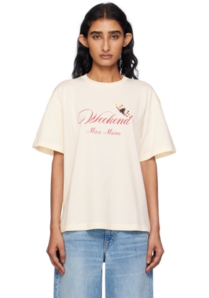 Weekend Max Mara Off-White Radura T-shirt